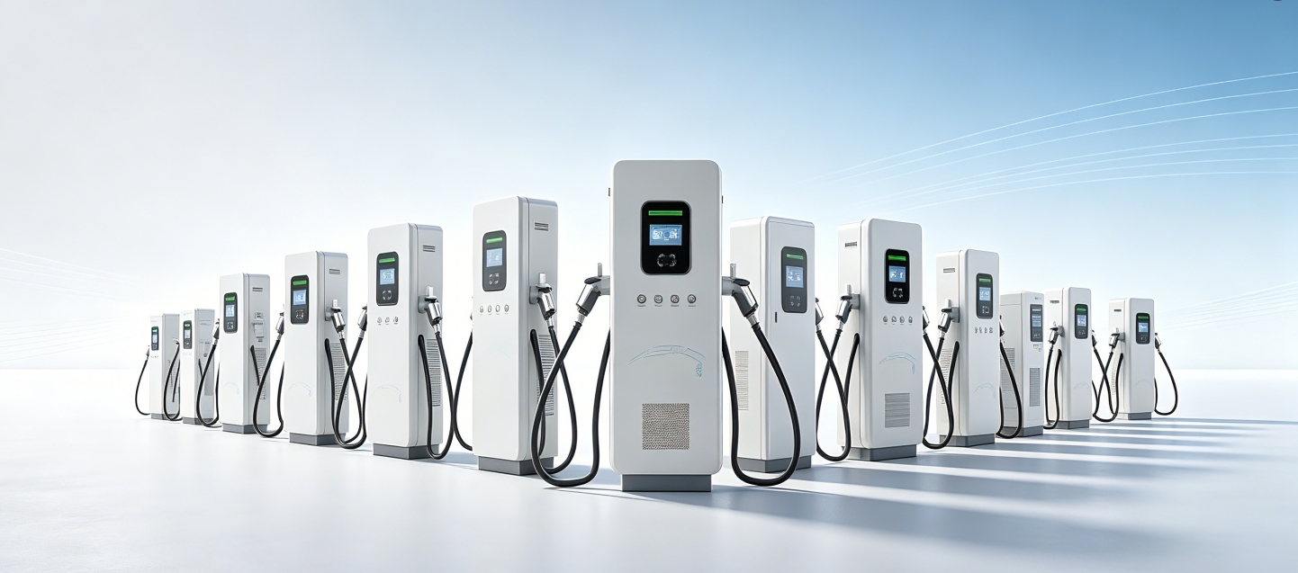 智能充电桩产品实拍 - Smart EV Charging Pile